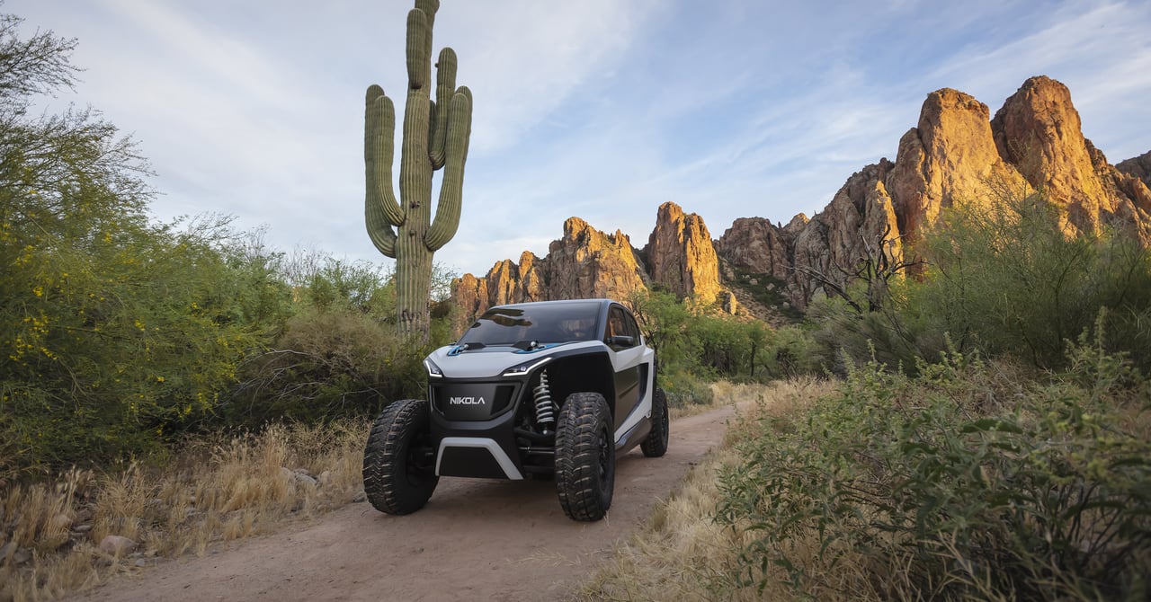 nikola nzt electric utv