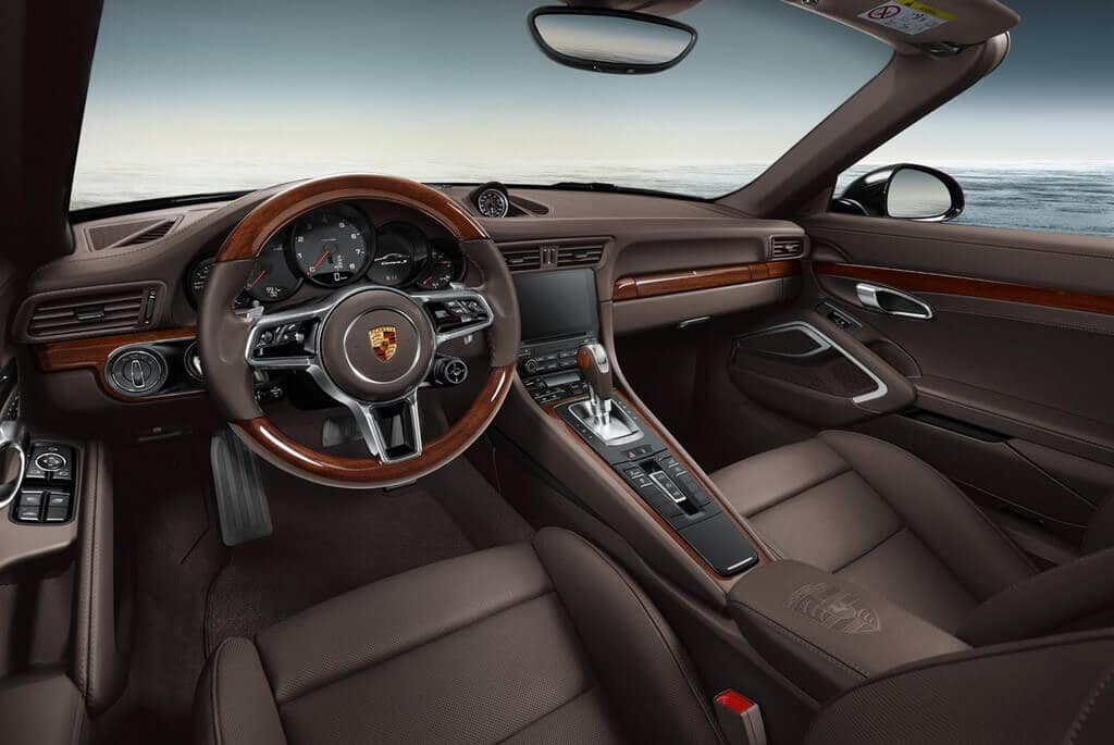Porsche Exclussive 911 Carrera 4 Cabriolet with Wood Interior