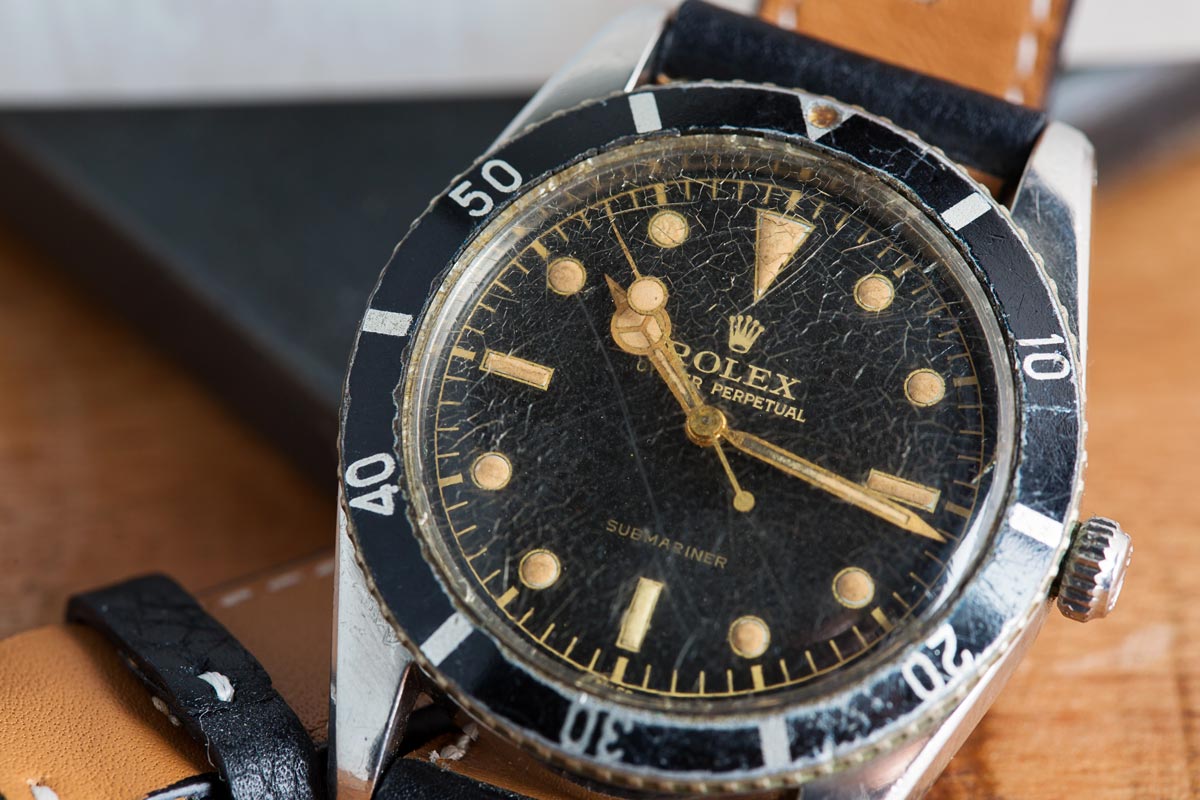 Vintage Submariner Ref. 6204 Dive Watch From Rolex