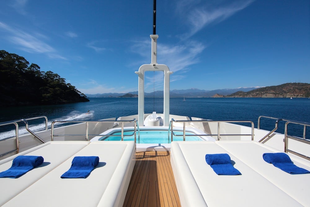 50M Benetti Vica Superyacht Pool