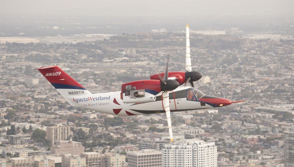 AgustaWestland AW609 TiltRotor Side View