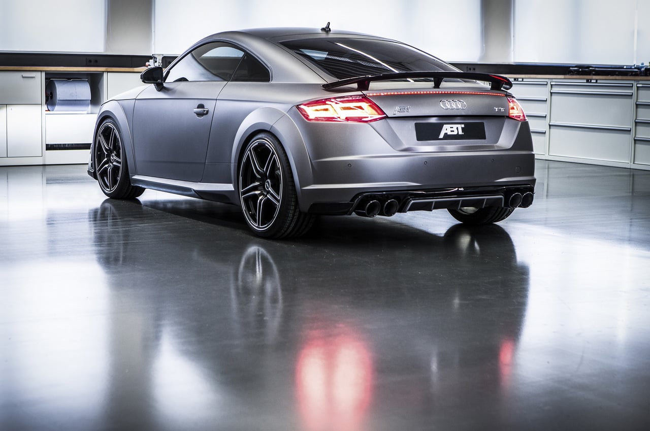 Audi TT Gunemtal Matte Version Back