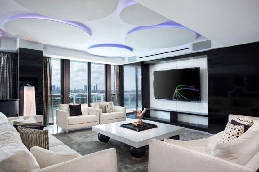 Bentley Bay South Penthouse Living Room