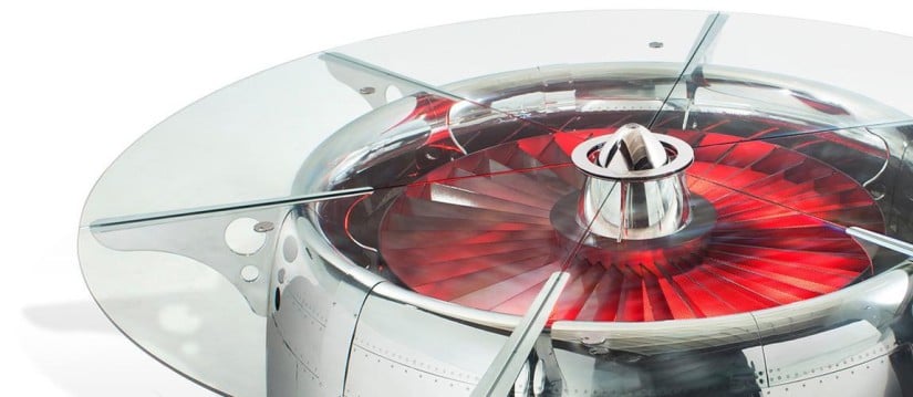 Boeing 747 Jumbo Jet Table