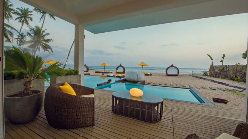 Casa Colombo Mirissa, Sri Lanka Terrace