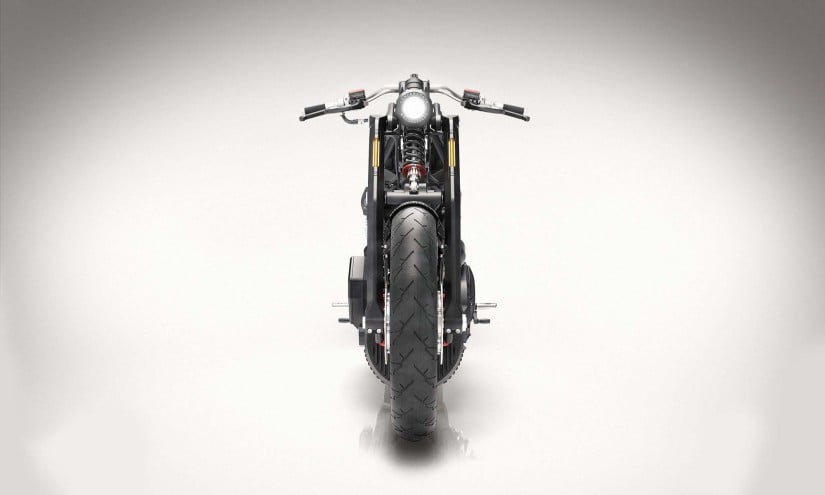 Confederate Motorcycles P51 G2 Combat Fighter Front View