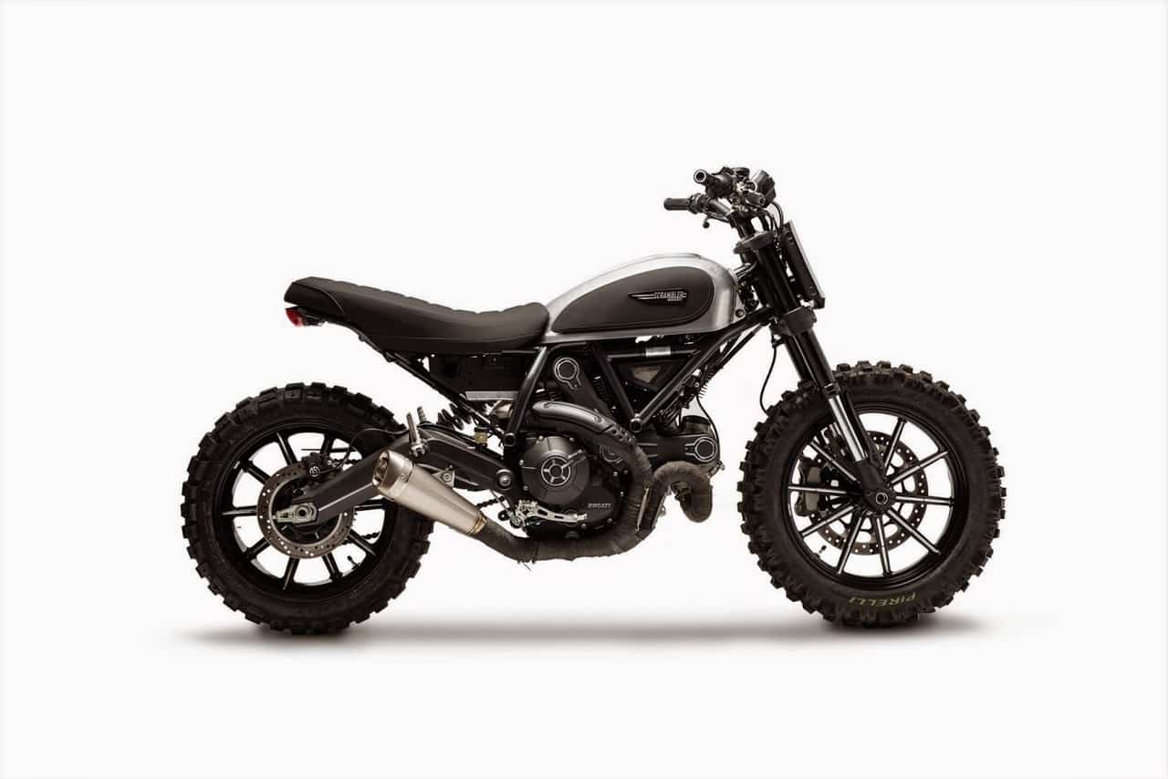 Ducati Scrambler Dirt Tracker Side View