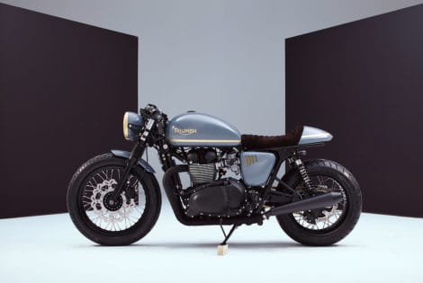 Gorgeous Triumph Bonneville by Bunker Custom Bikes