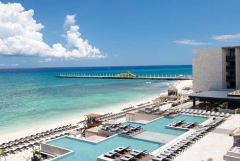 Grand Hyatt Playa del Carmen Resort Beach Panorama