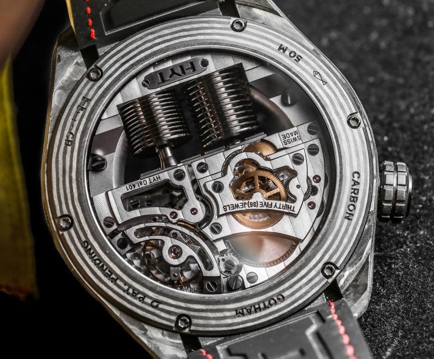 HYT H4 Gotham Transparent Case Back