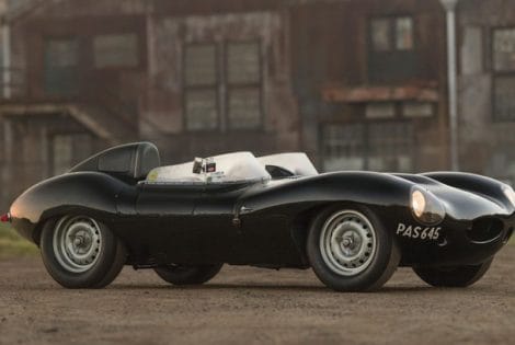 Historic 1955 Jaguar D-Type