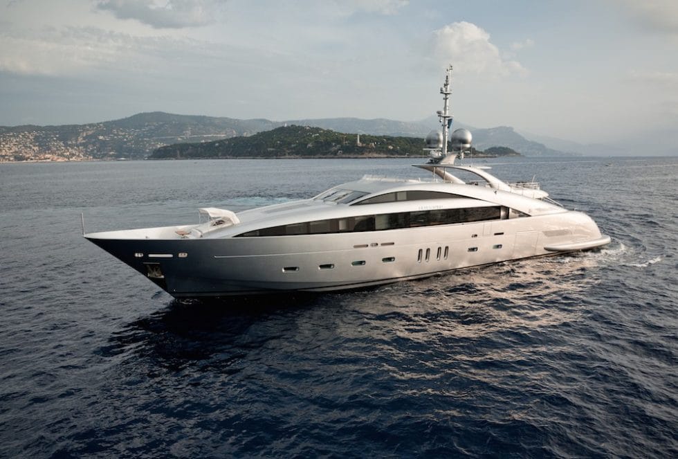 Hybrid Silver Wind Motor Yacht