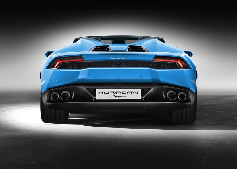 Lamborghini Huracán LP 610-4 Spyder Back