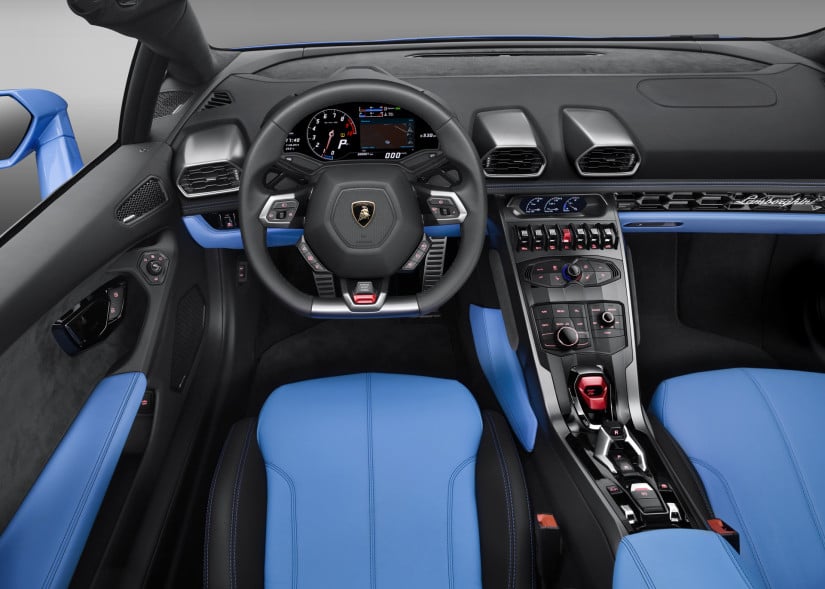 Lamborghini Huracán LP 610-4 Spyder Dashboard