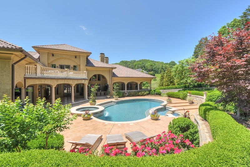 Mediterranean Villa Pool