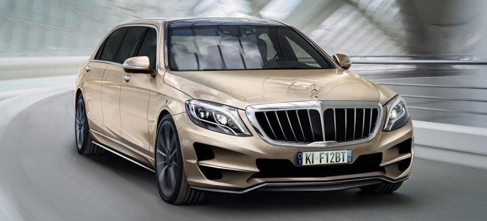 Mercedes-Benz S-Class XXL Front View