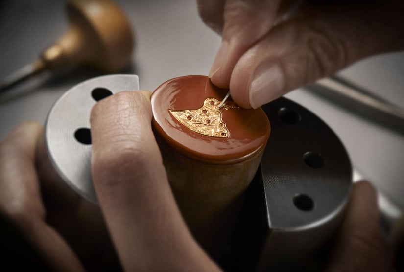 Métiers d’Art Mécaniques Gravées Collection Calibre 4400