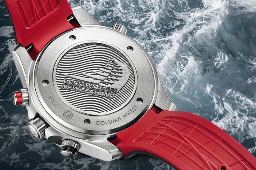 Omega Seamaster Diver 300M ETNZ Watch Back Case