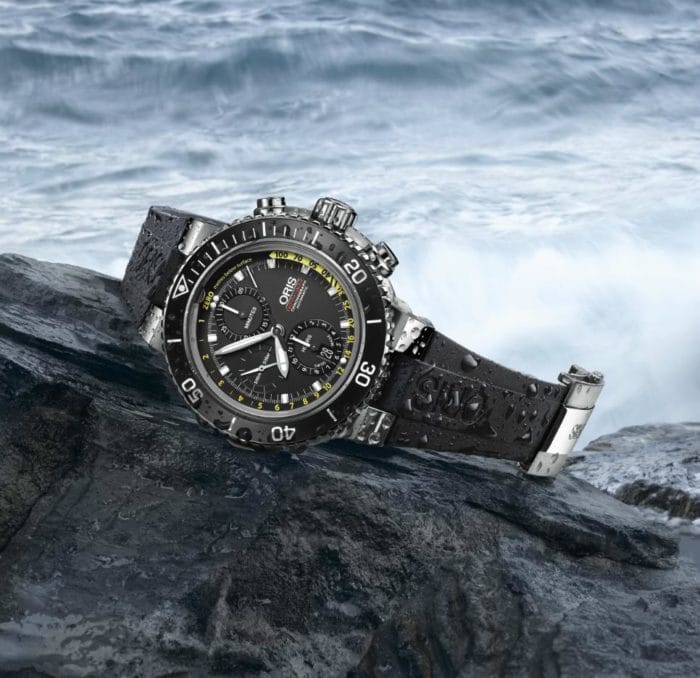 oris depth gauge chronograph