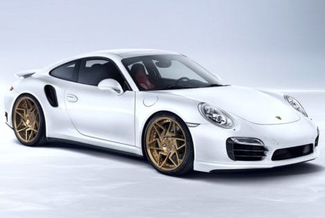 Porsche 911 Turbo S Front View