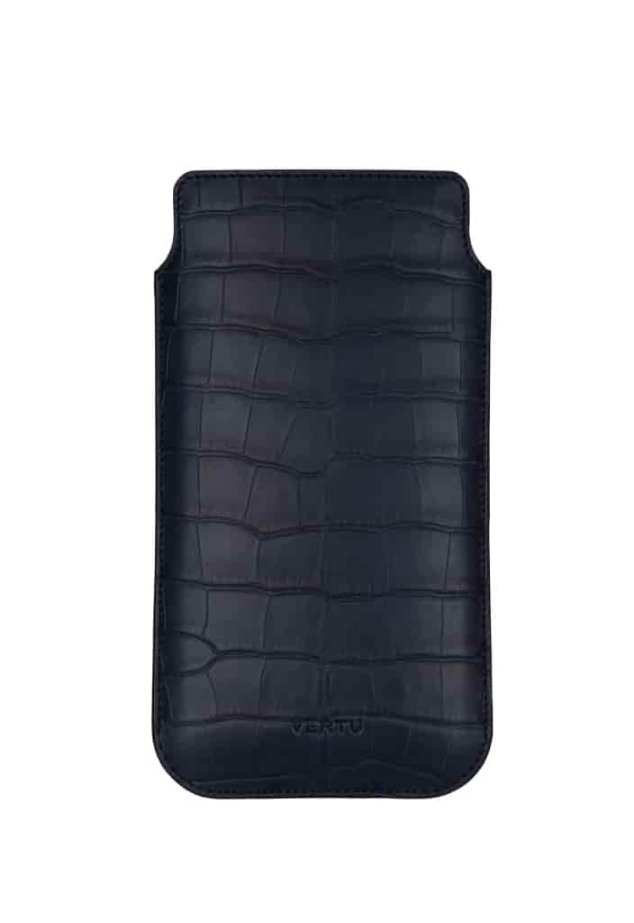 Pure Navy Alligator Case