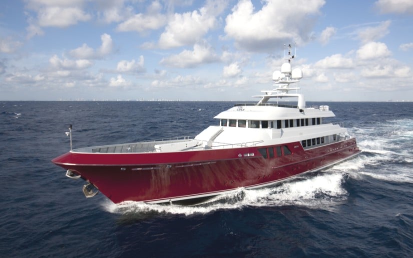 Quing (ex Mazu) Superyacht by Cheoy Lee Front View