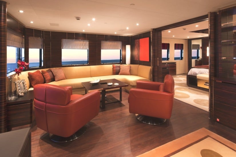 Quing (ex Mazu) Superyacht by Cheoy Lee Saloon