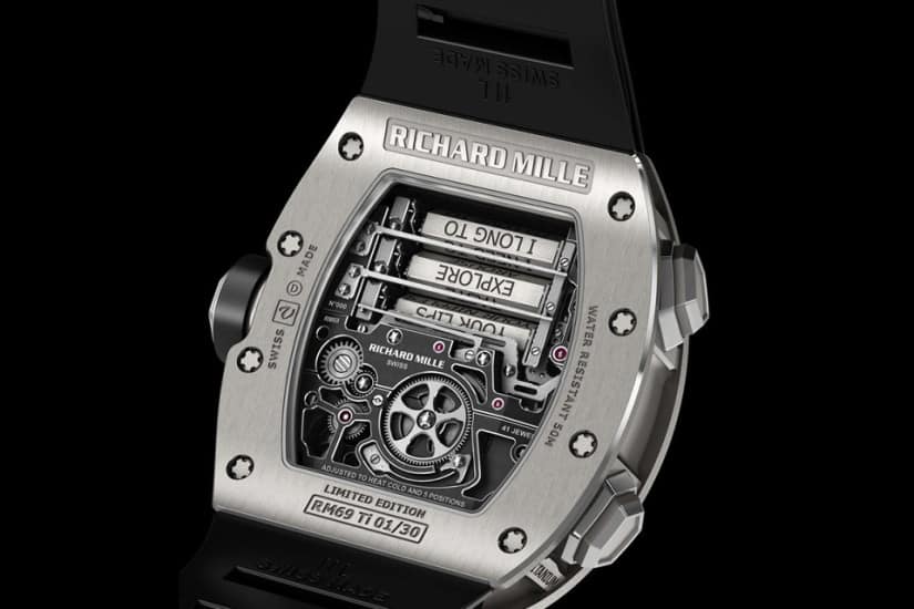 Richard Mille RM 69 Erotic Tourbillon Back Case