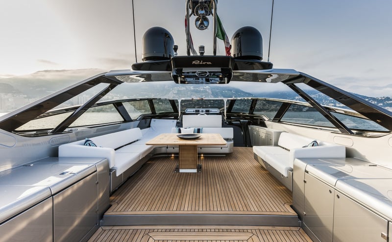 Riva 88’ Florida Yacht Exterior