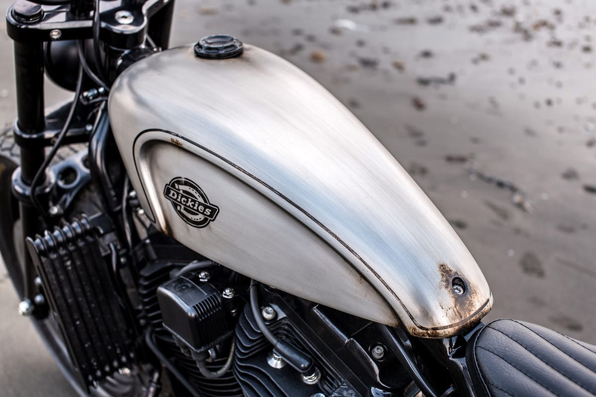 Rusty Slider Harley XR 1200 Fuel Tank