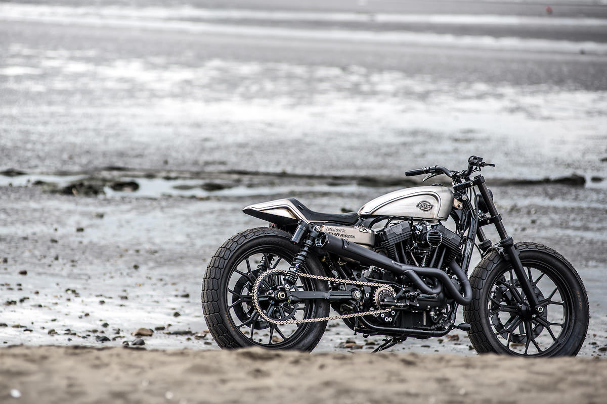 Rusty Slider Harley XR 1200 Side View