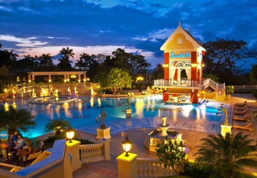 Sandals Ochi Beach Resort Night