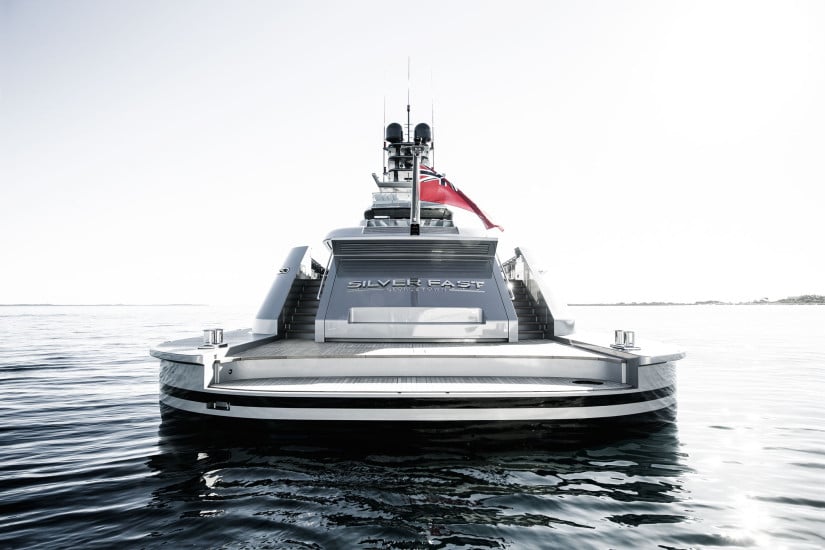 Silver Fast Superyacht Bathing Platform