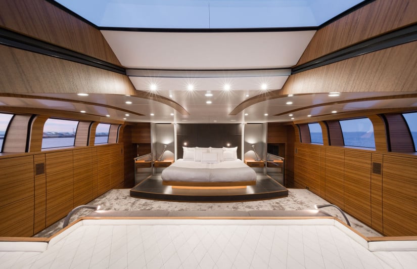 Silver Fast Superyacht Luxury Cabin