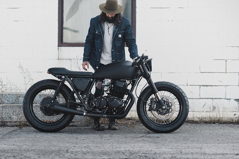 The Dark 1978 Honda CB750 Ultra Noir (9)