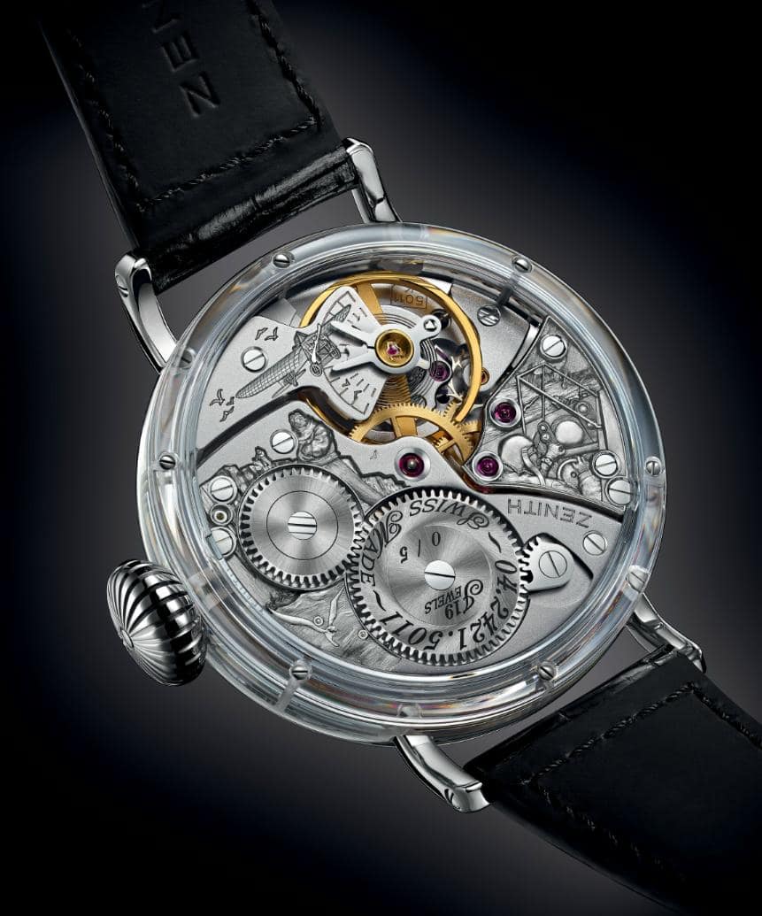 Zenith Pilot Type 20 Hommageá Louis Blériot Case