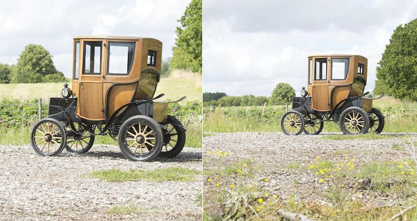 1905 WOODS ELECTRIC QUEENS VICTORIA BROUGHAM Chassis no. 2843
