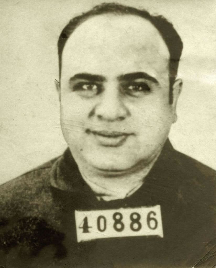 Al Capone's police mug shot