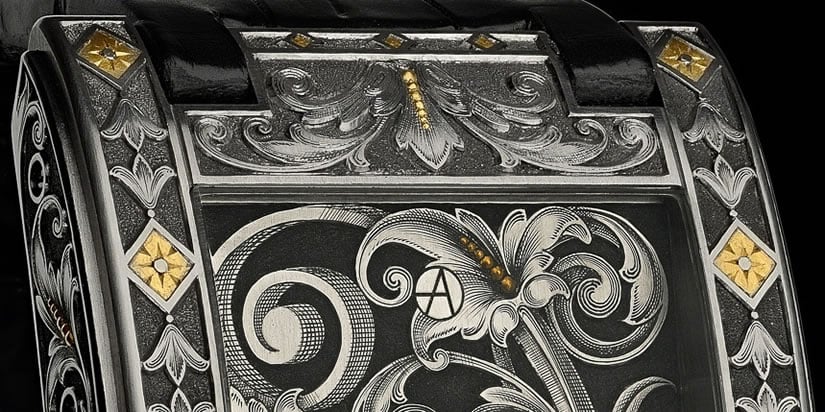 Arabesque Timepiece by ArtyA Engraved Art