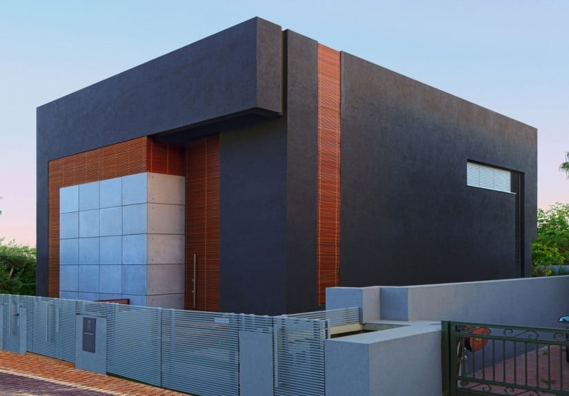 Contemporary Hidden House by Israelevitz Architects