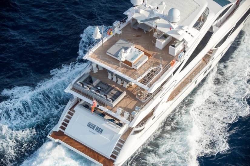 Iron Man Superyacht Decks