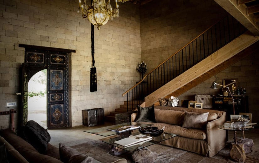 Lounge Area Segera Retreat in Kenya