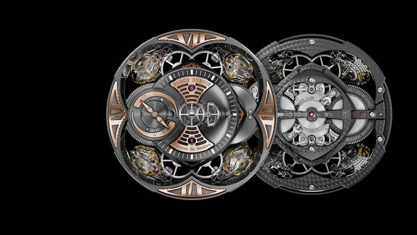 Luxury Excalibur Quatuor in Silicon Movement