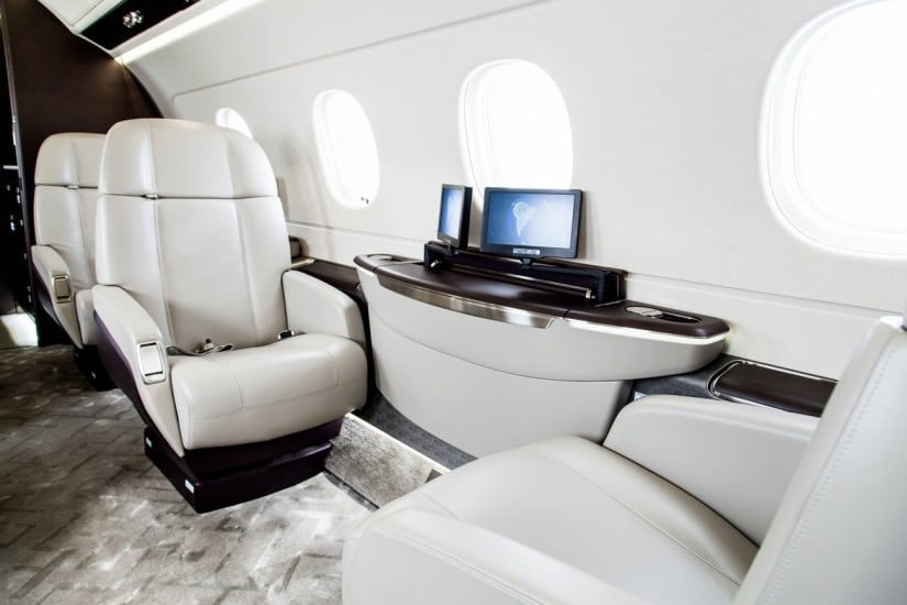 Luxury Interior Embraer Legacy 450 Jet