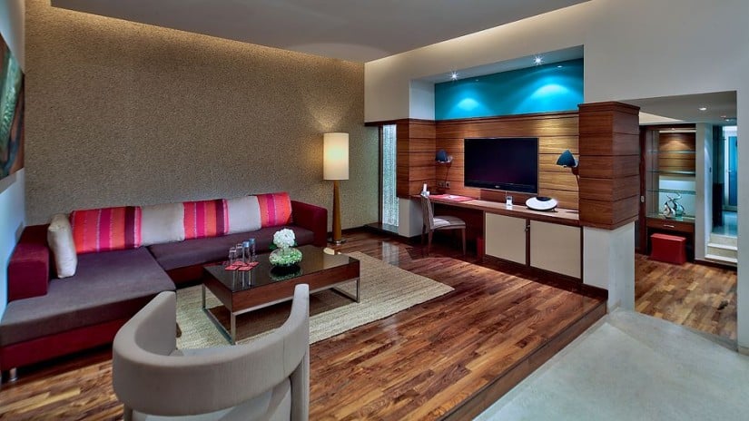 Per Aquum Desert Palm Resort Living Room