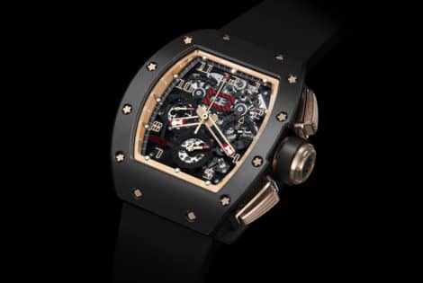 Richard Mille 011 Felipe Massa Flyback Chronograph Black Kite