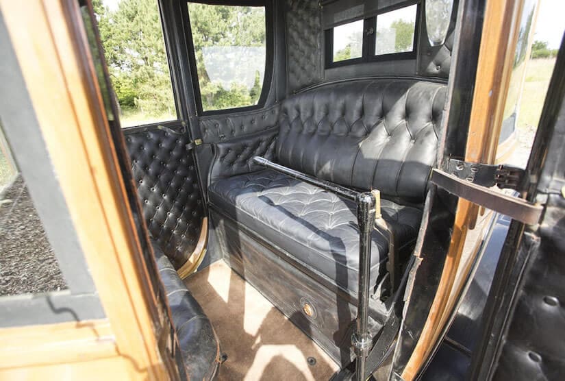 Woods electric car Queens Victoria Interior