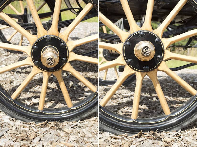 Woods electric car Queens Victoria Wheels