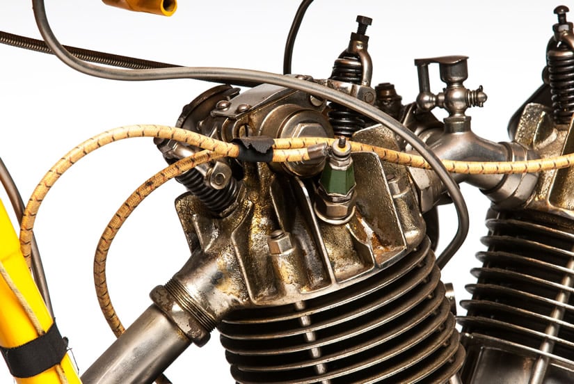 1915 Cyclone Board Motorcycle