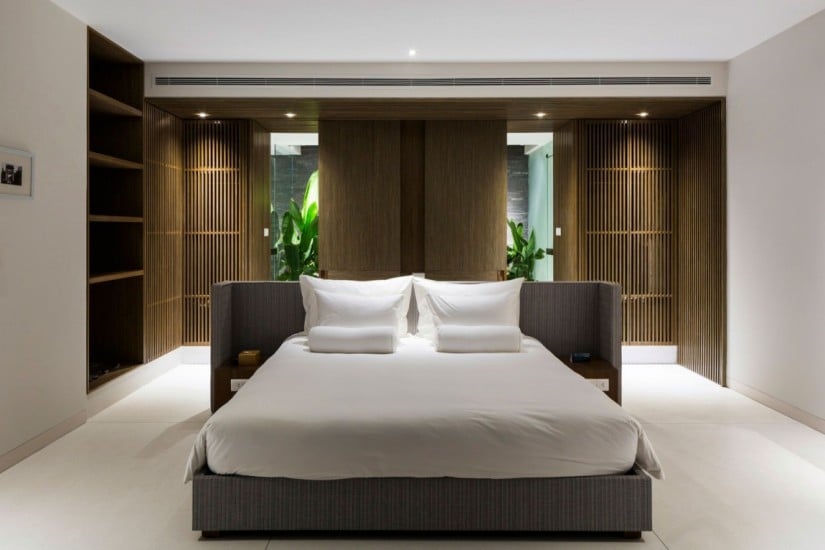 Bedroom, Naman Residence in Vietnam by MIA Design Studio